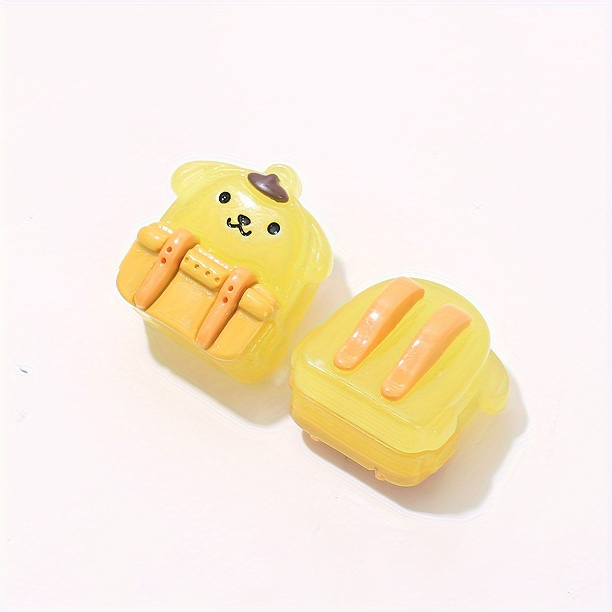 3D Painted Cartoon Schoolbag Dollhouse Decoration