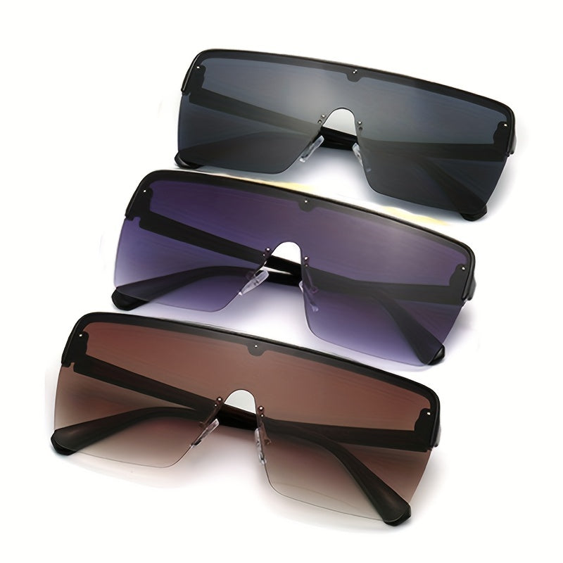 Large Square Men's Sunglasses
