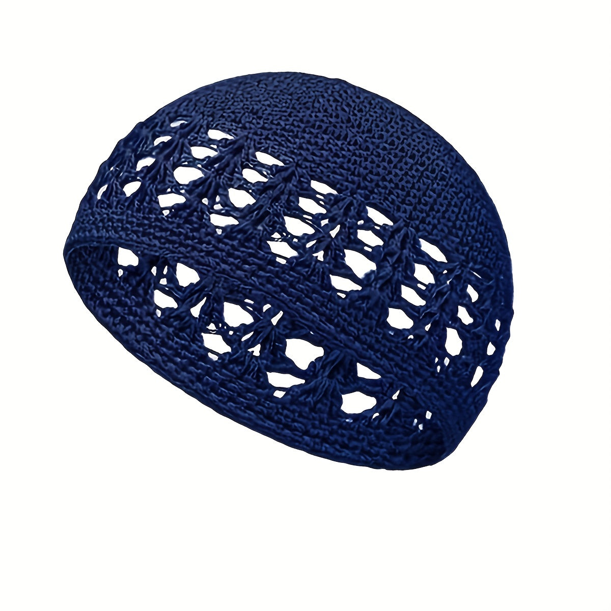Hollow Out Crochet Beanie Elastic Skull Cap Soft Turban Knit Hats