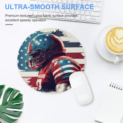 American Football Round Mouse Pad 7.87 Inches