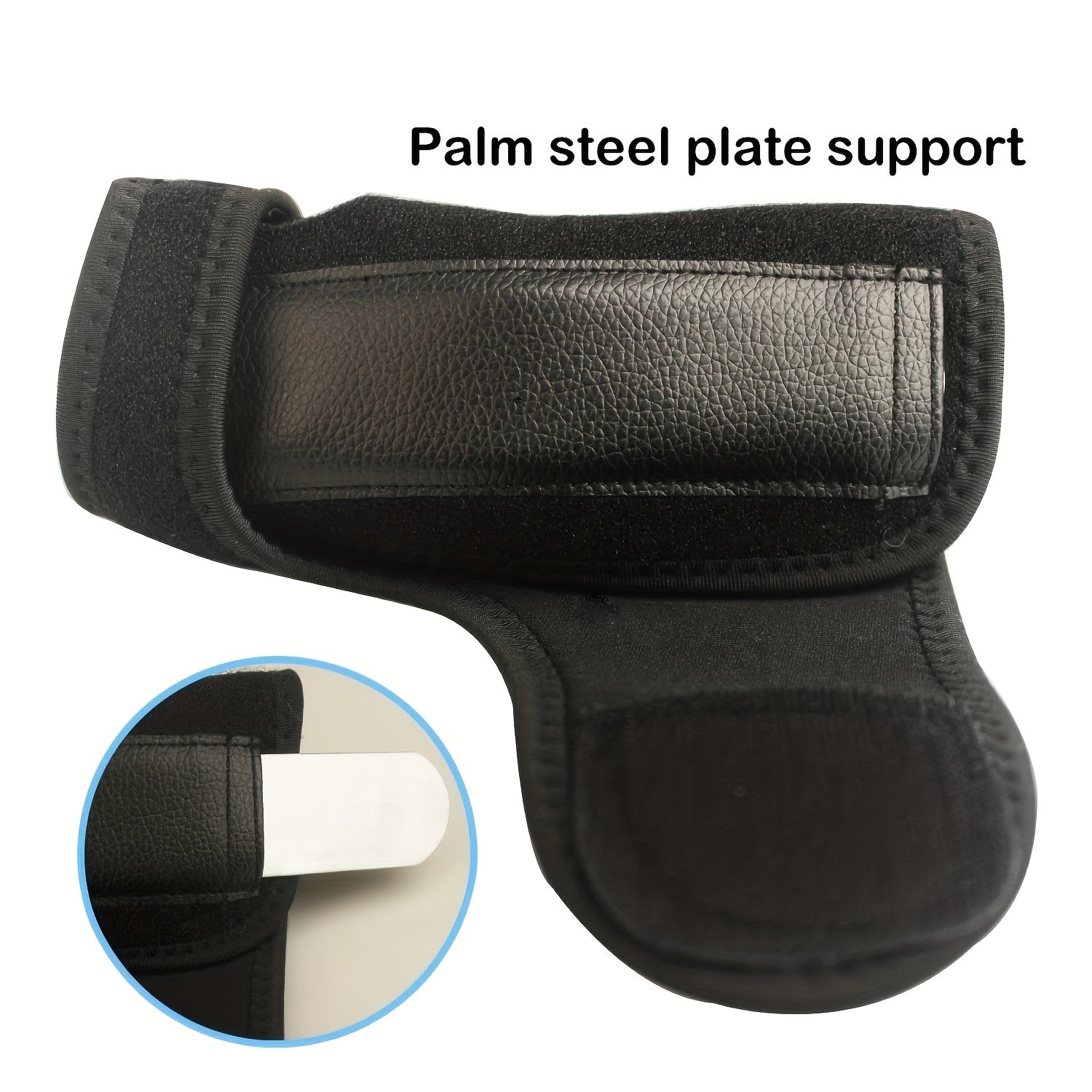 Outdoor Wrist Guards With Steel Plate Adjustable Band