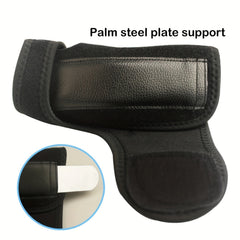 Outdoor Wrist Guards With Steel Plate Adjustable Band