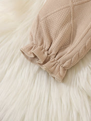 Baby Girls Bow Dress Coat - Stay Warm & Stylish this Winter