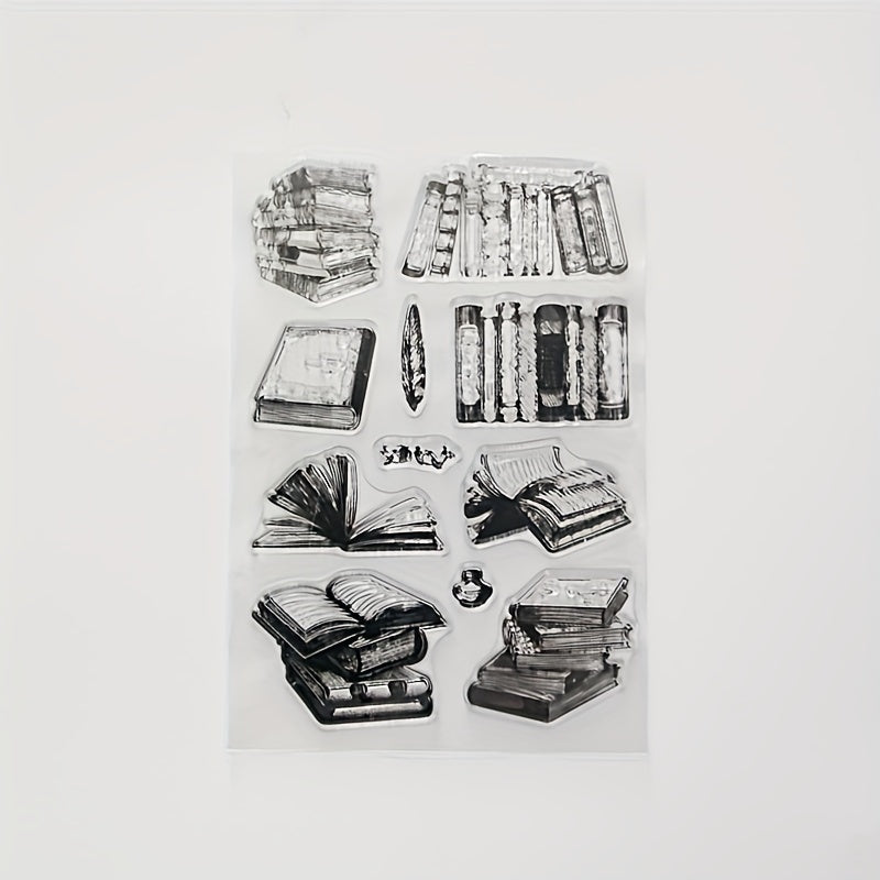 Cartoon Transparent Stamp for Fun Book Decorations