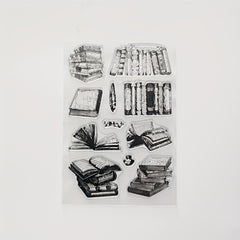 Cartoon Transparent Stamp for Fun Book Decorations