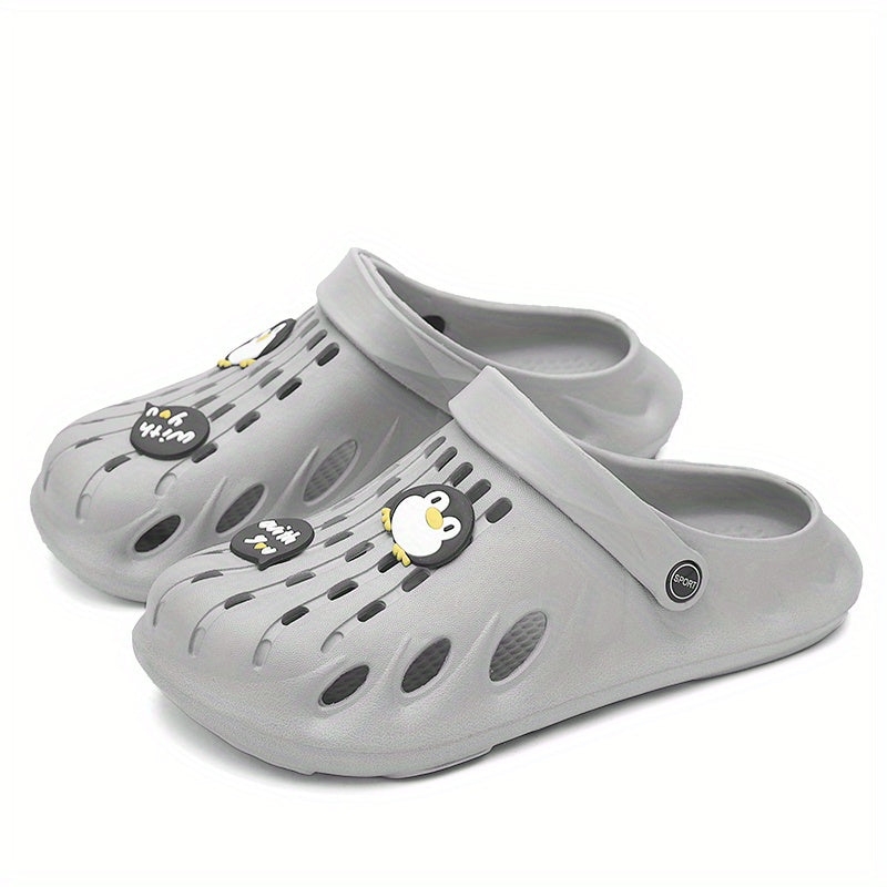 Cartoon Charms Hollow Out Non Slip Garden Shoes Summer