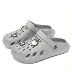 Cartoon Charms Hollow Out Non Slip Garden Shoes Summer