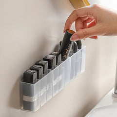 Wall Mounted Storage Box for Small Items Jewelry Lipstick Puff
