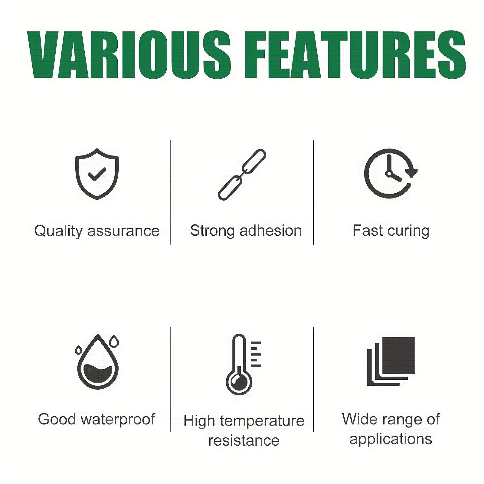 2pcs Nail Glue Adhesive Fast Drying Metal Plastic Sticker Glass Glue