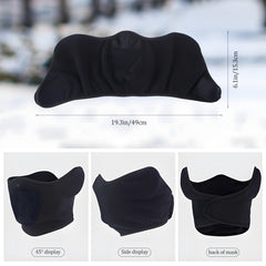 Balaclava Half Face Mask Windproof Face Cover Skiing Snowboarding Motorcycling