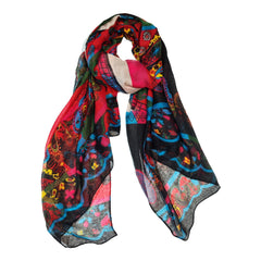 Large Scarf For Women Lightweight & Soft Print Wrap Travel Beach