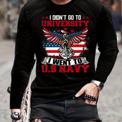 Eagle US NAVY Print Men's Long Sleeve T-Shirt