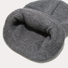 Outdoor Solid Knitted Hat for Men and Women