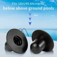 2pcs Swimming Pool Wall Valve Plugs Replacement Accessories