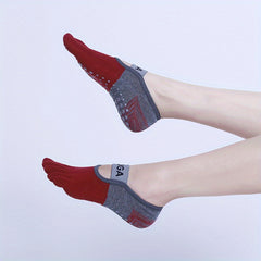 Breathable Anti Slip Yoga Socks for Women Comfortable Five Finger