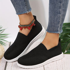 Breathable Knit Weaving Sneakers for Women