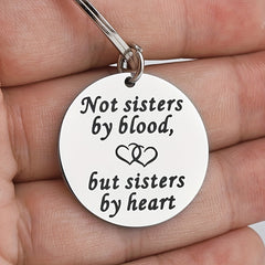 Sisters Keychain For Girls - Small Gift For Friends