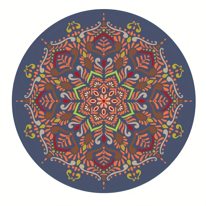 Floral Area Rug Non Slip for Living Room Bedroom Nursery Wear Resistant