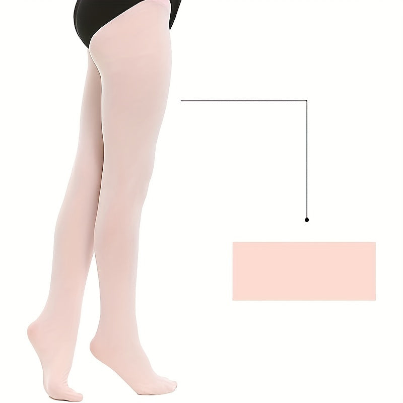 2 Pairs Ballet Tights Soft Knitted Dance Pants Ballerina Dancer Wear
