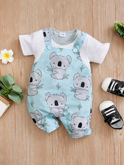 Summer Koala Baby Bodysuit for Boy