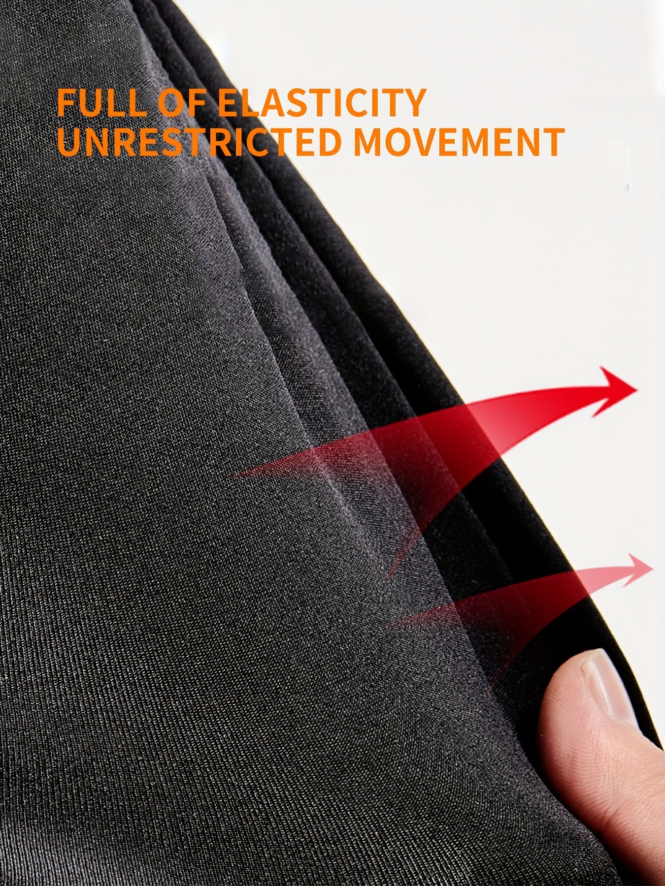 Men's Fleece Compression T shirt Active Mid Stretch Slim Fit Tee