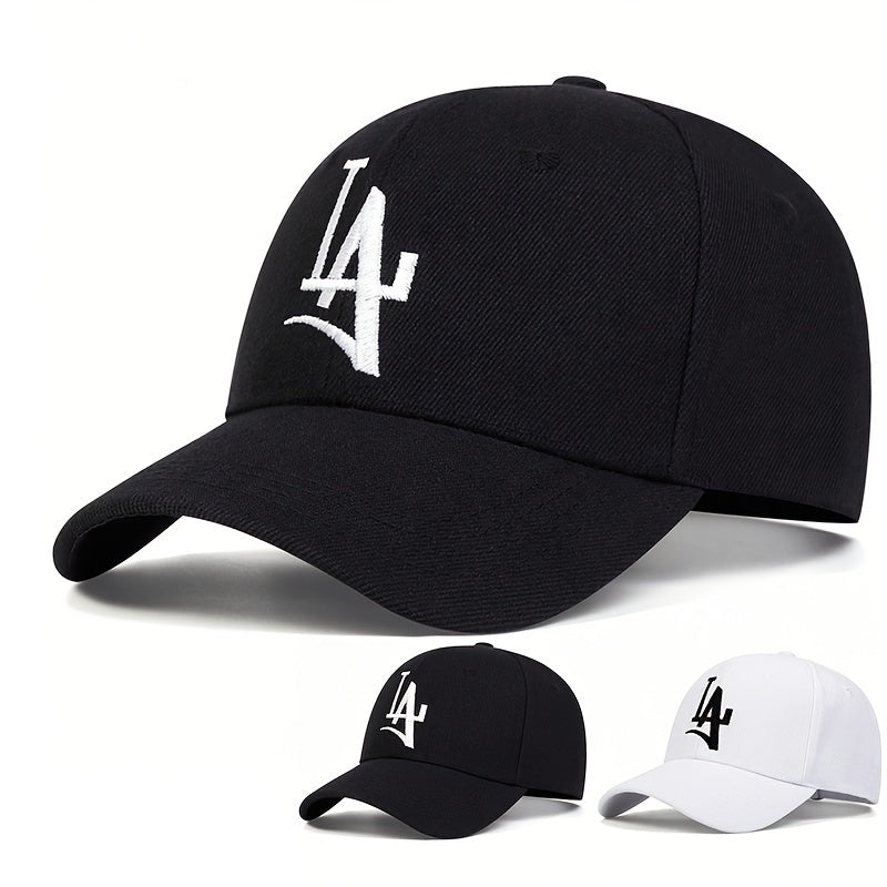 Men's Letter Embroidery Baseball Cap Outdoor Adjustable Sun Hat