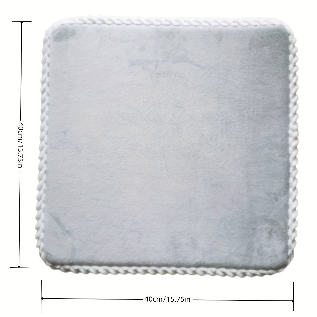 Solid Chair Cushion Memory Foam Anti-slip Stool Pad Four Seasons Universal