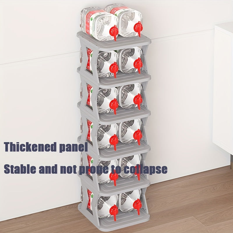 1pc High and Narrow Shoe Tower Rack for Small Space - Folding Shoe Storage