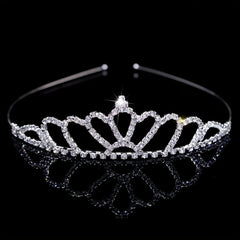 Rhinestone Queen Crown Wedding Tiara Headdress