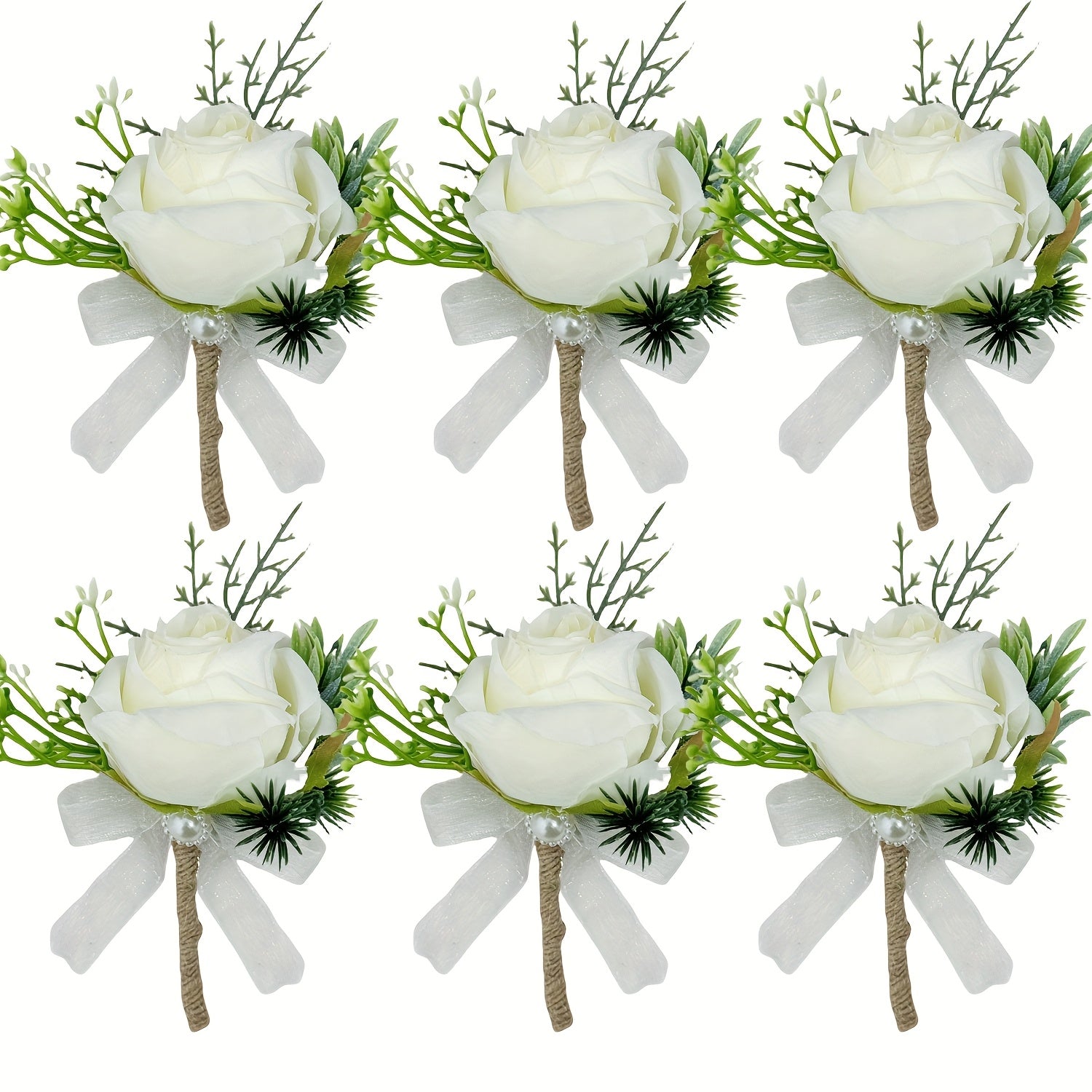 2pcs Man Corsage Wedding Accessories Ideal Gift