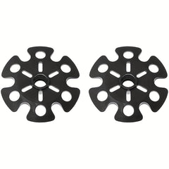 2pcs Trekking Pole Snow Basket Rubber Sand & Mud Baskets For Skiing Stick