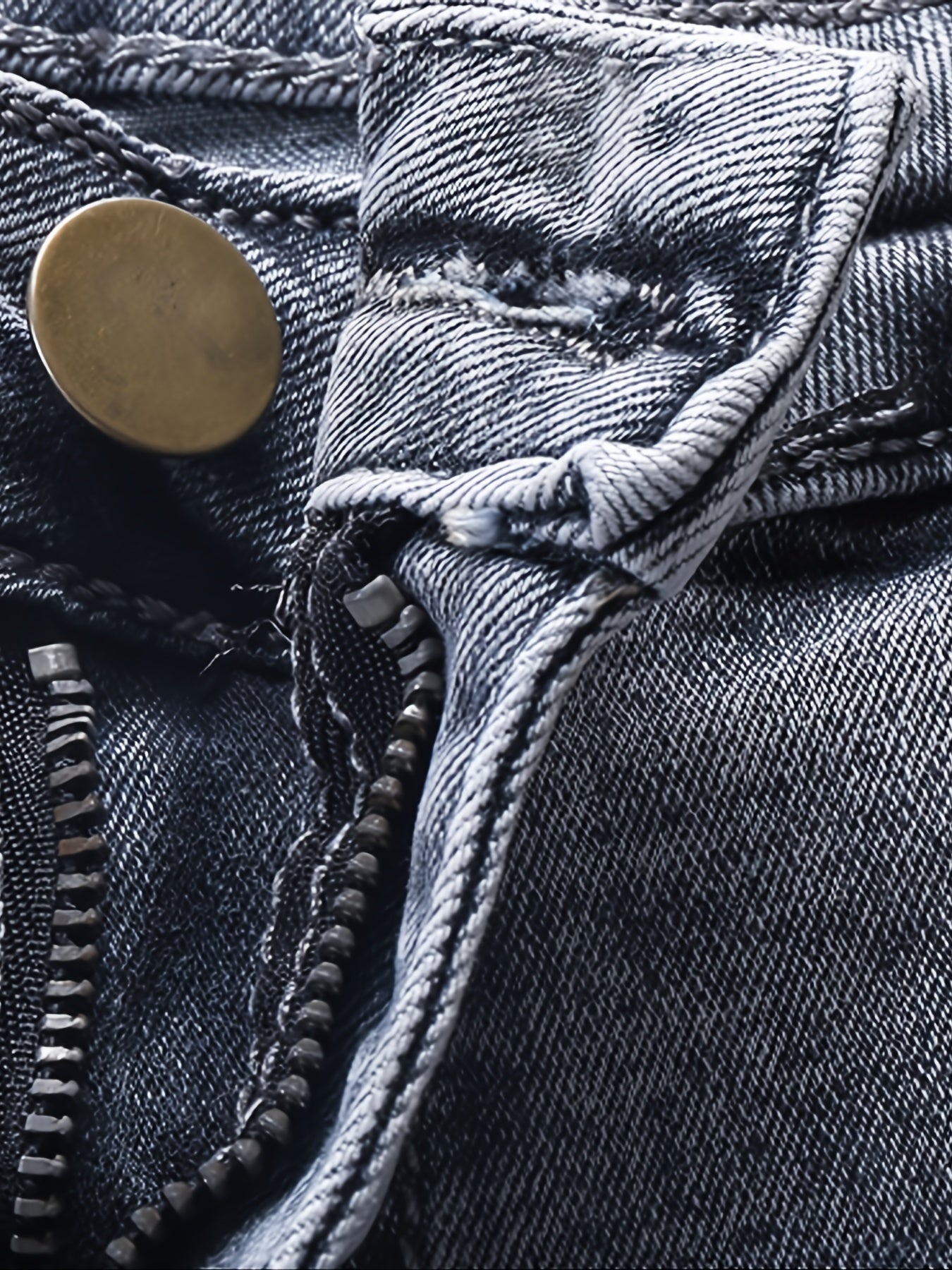 Washed Stretch Denim Jeans Women's Casual Pants