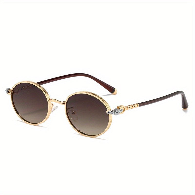 Men's Round Frame Sunglasses