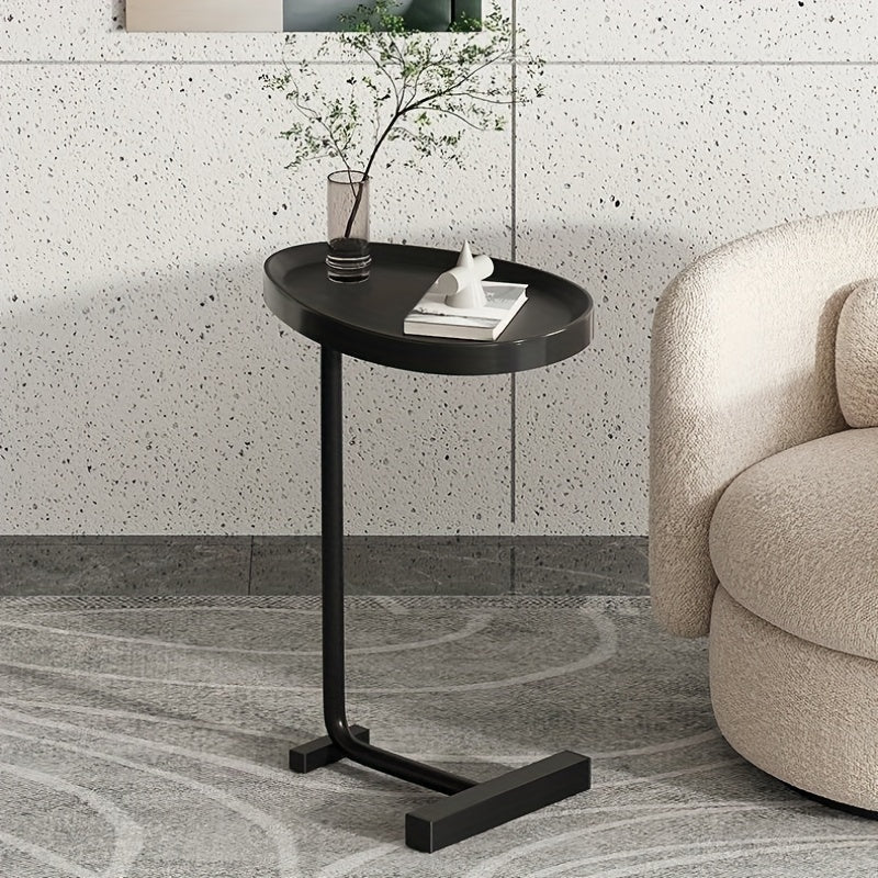 Modern Single Layer Tray End Table for Balcony