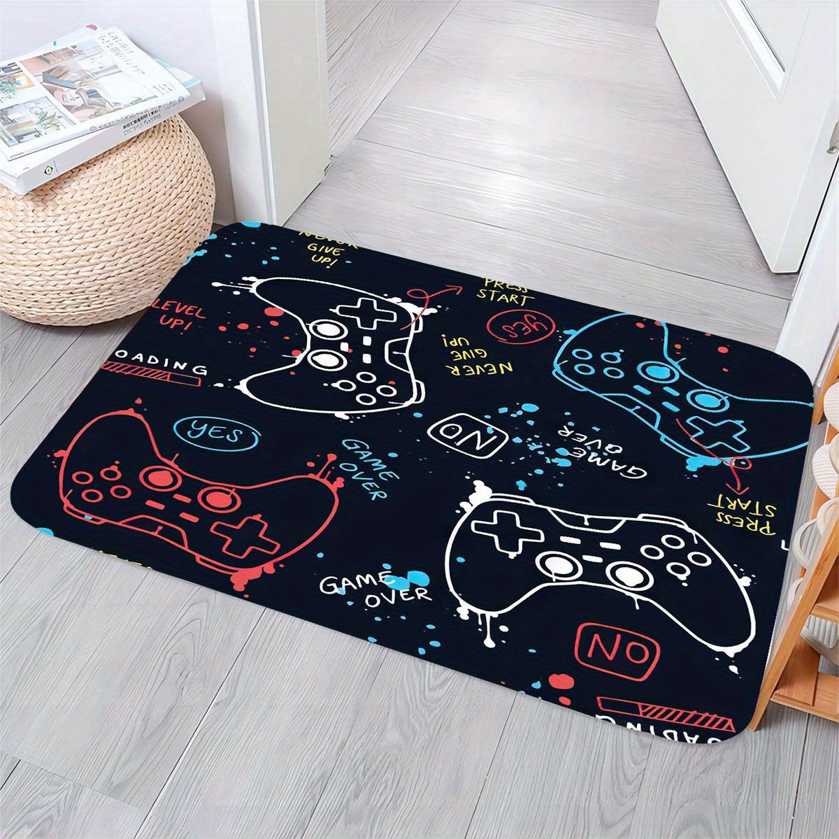 Game Console Controller Series 2 Bathroom Anti-skid Mat