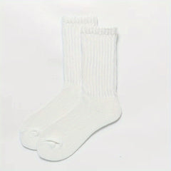 Women's Mid Tube Textured Socks Breathable Stockings