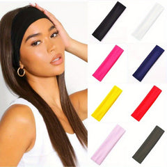 Adjustable Elastic Hair Bands Non Slip Headbands for Workout