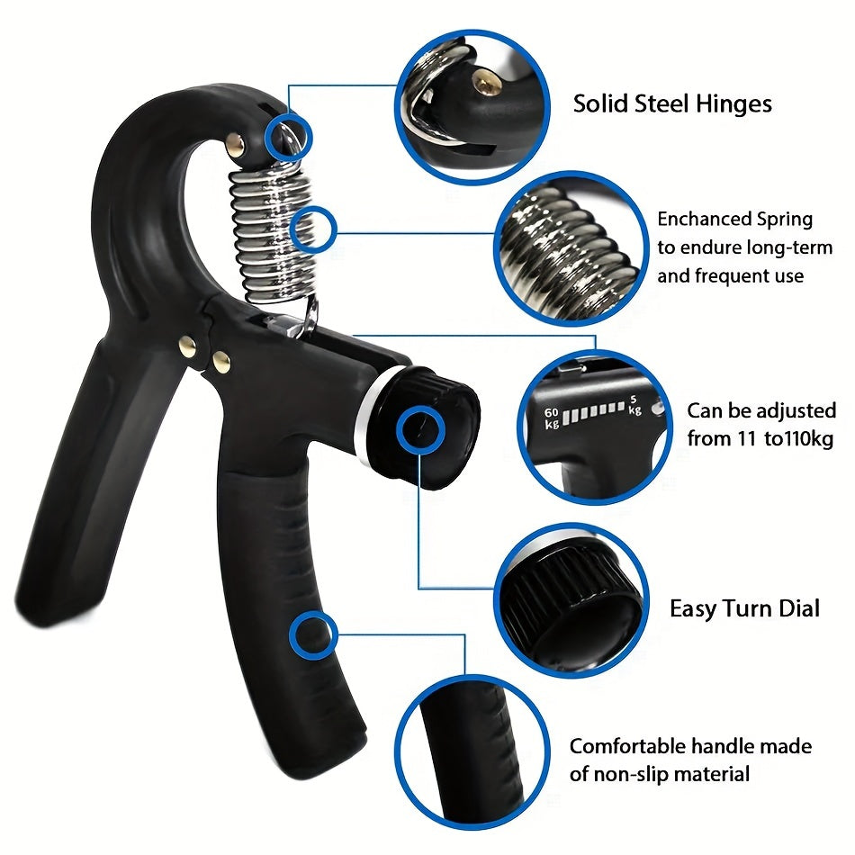 Adjustable Hand Grip Strength Trainer for Stronger Grip