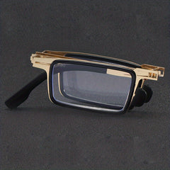 Foldable Light Blocking Reading Glasses Anti Eyestrain UV Presbyopia Glasses