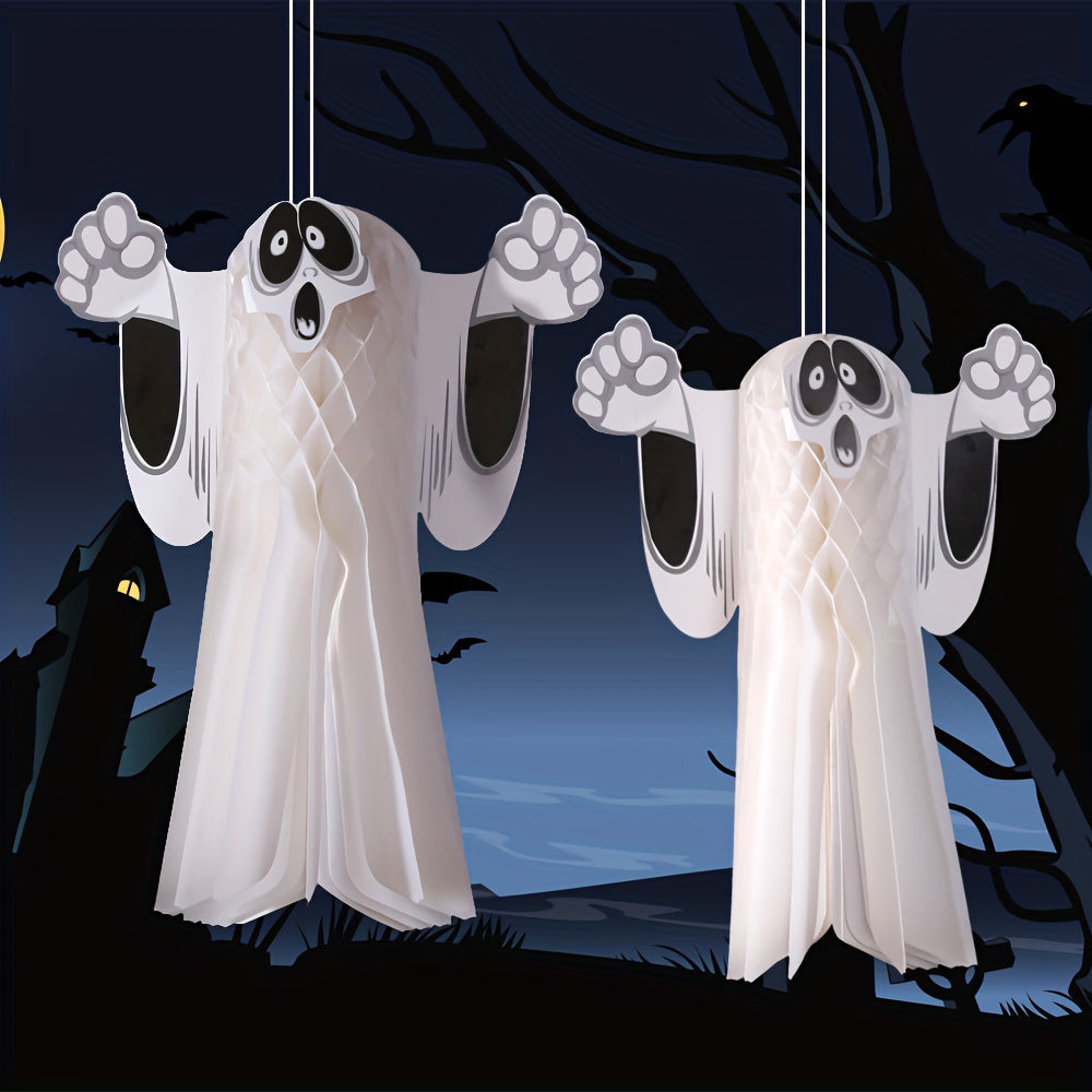 1pc Halloween Stereo Ghost Pendant Bar Party Decoration Supplies