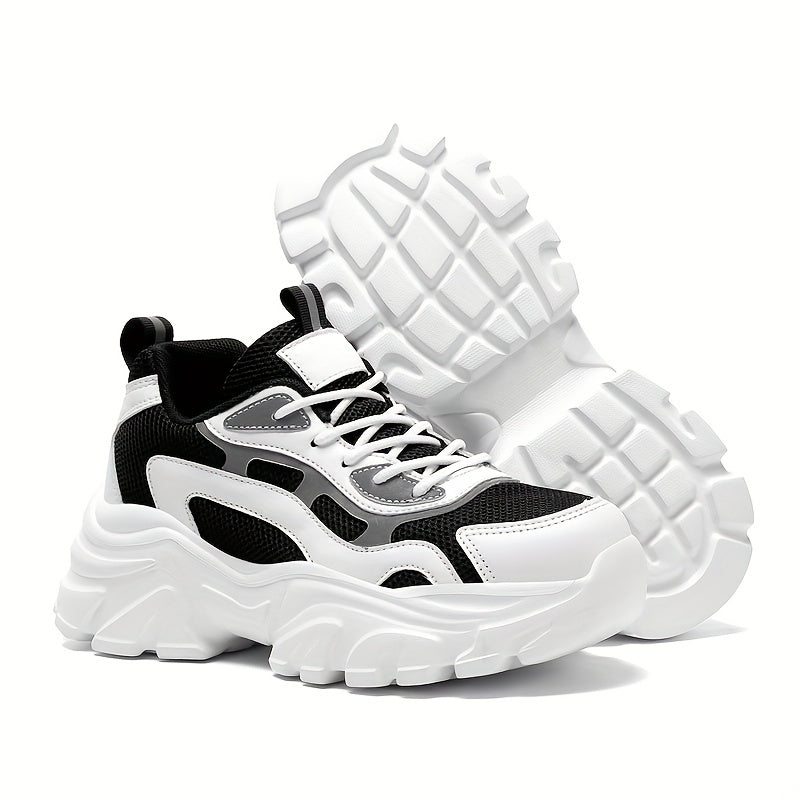 Thick Sole Heighten Breathable Chunky Sneakers Non Slip Dad Shoes
