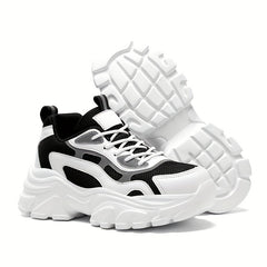 Thick Sole Heighten Breathable Chunky Sneakers Non Slip Dad Shoes