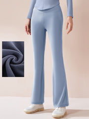 Warm Sports Flare Pants Women's Yoga Bell bottoms Pants