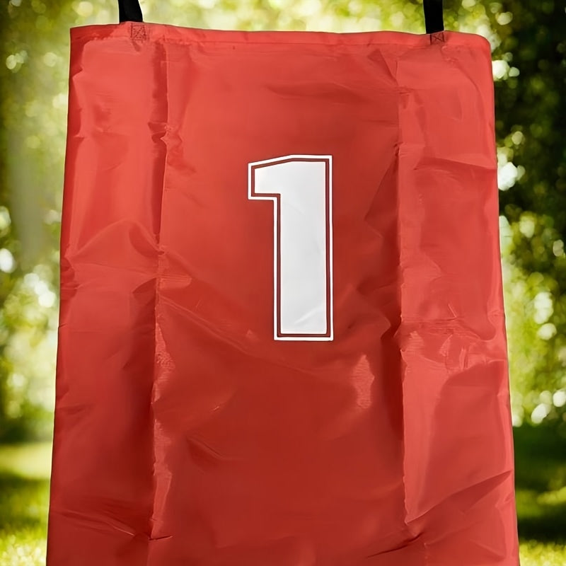 Canvas Potato Sack Game Bags - 4 Pack - Feather Red