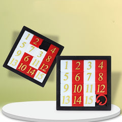 1-15 Number Puzzle Sliding Toy for Cognitive Development