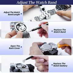 Watch Repair Kit Professional Watch Replacement Tool Set