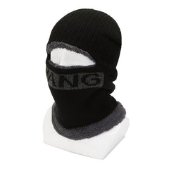 Winter Neck Warmer Fleece Thickened Hat Outdoor Coldproof Warm Knitted Woole