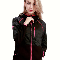 Women's Thermal Hooded Jacket for Mountaineering Hiking Sport