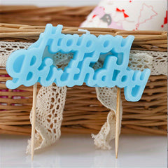 Happy Birthday Candle Smokeless Candle For Birthday Party Supplies