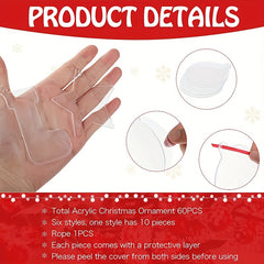 12pcs DIY Red Ribbon Christmas Tree Decorations